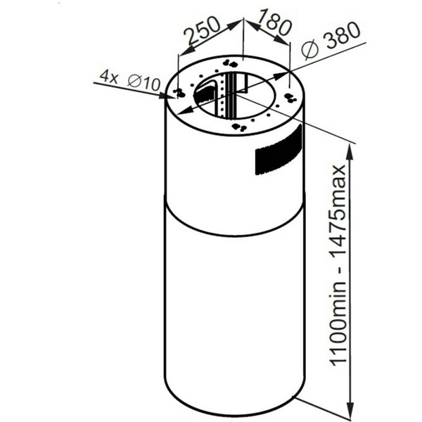 Вытяжка MAUNFELD Lee Push 39 (нержавеющая сталь)