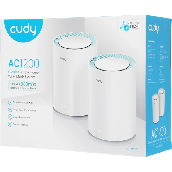 Wi-Fi роутер Cudy M1300 (2-Pack)