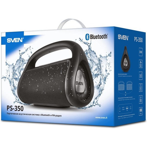 Портативная акустика Sven PS-350 Black