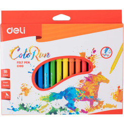 Фломастеры DELI (С10020) 24 цвета