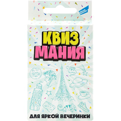 Настольная игра Dream Makers Квизмания.Cards 2412C