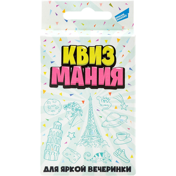 Настольная игра Dream Makers Квизмания.Cards 2412C