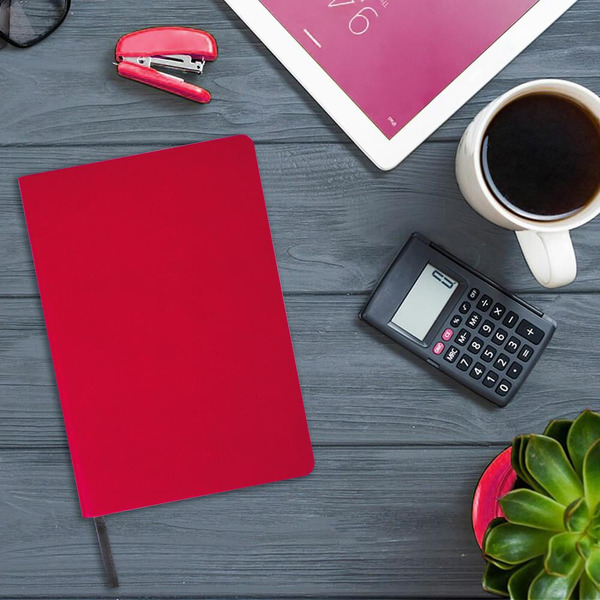 Блокнот BRAUBERG 111039 (красный)