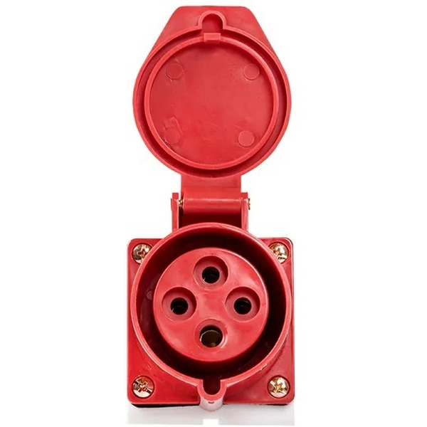 Розетка стационарная наружная EKF 124 3Р+РЕ 32А 380В IP44 PROxima