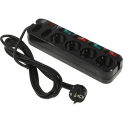 Сетевой фильтр Most ARG 3м (6 розеток) черный