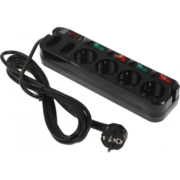 Сетевой фильтр Most ARG 3м (6 розеток) черный