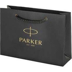Ручка PARKER IM Core Black Lacquer GT (ежедневник А5 черный, пакет) 880899