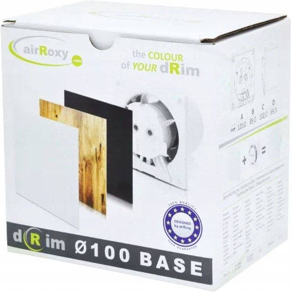 Вентилятор AirRoxy dRim RMS 01-065 (датчик движения) 01-065-001-00.00-00.00-02.00