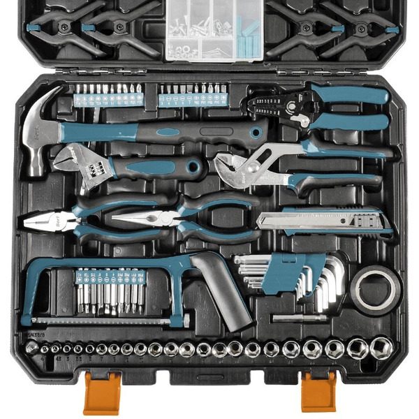 Набор ручного инструмента BORT BTK-168 (93418491)