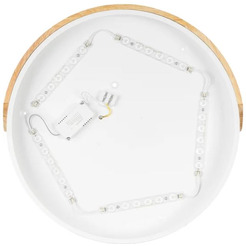 Припотолочная люстра Sundays Home 240924-19 5825 (белый/светлое дерево)