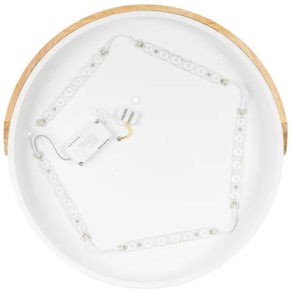 Припотолочная люстра Sundays Home 240924-19 5825 (белый/светлое дерево)