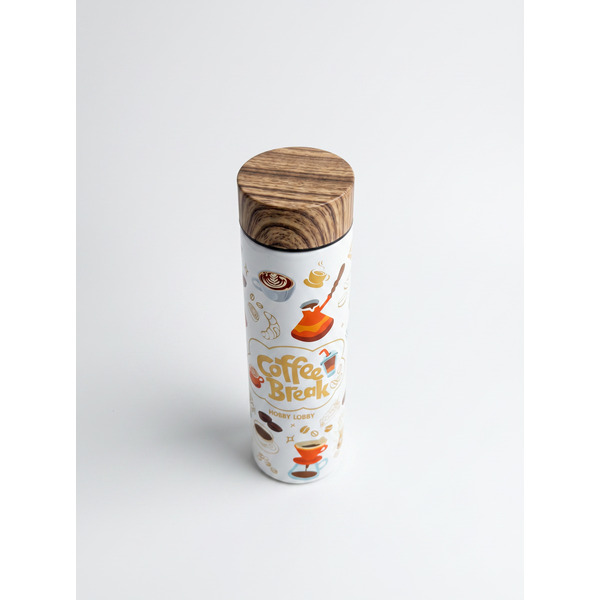 Термос Hobby Lobby HB-070 (белый coffee)