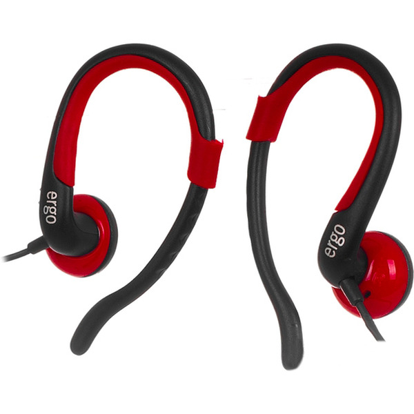 Наушники-вкладыши ERGO VS-300 красные