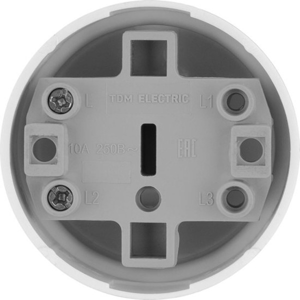 Выключатель перекрестный TDM Electric Ретро SQ1806-0505 (белый)