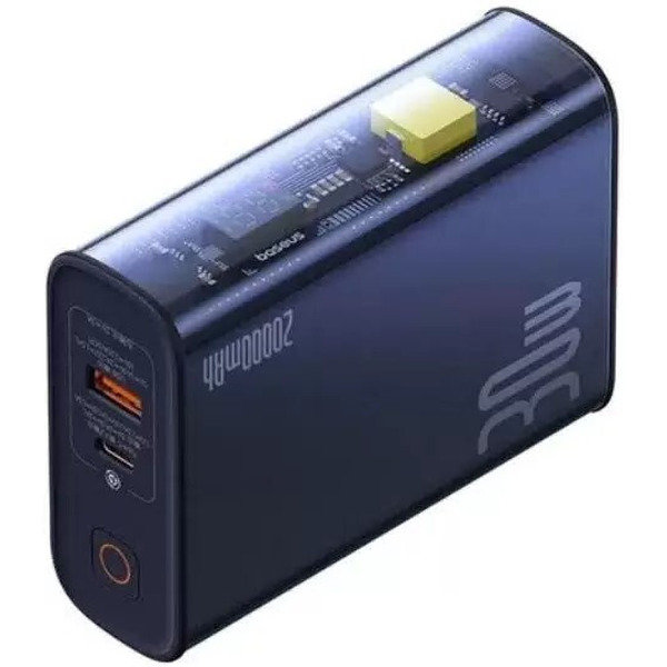 Внешний аккумулятор Baseus Explorer Series Digital Display Fast Charge 22.5W 10000mAh (синий)