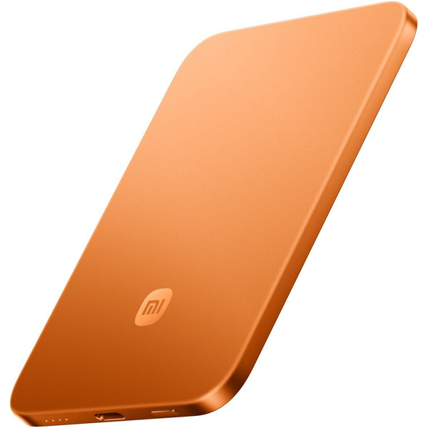 Внешний аккумулятор Xiaomi UltraThin Magnetic Power Bank 5000 15W MDY-20-EB BHR0975GL (оранжевый)