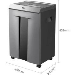 Уничтожитель (шредер) Deli ET096 (черный)