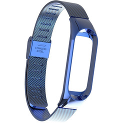 Ремешок Bingo Stainless Grid для Xiaomi Mi Band 3/4 Синий