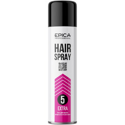 Лак для волос сверхсильной фиксации EPICA Professional EXTRA STRONG 400 мл