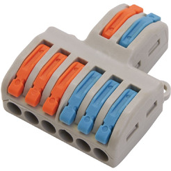 Клемма монтажная для фазных проводников 2 контактные группы Feron LD222-426 39250