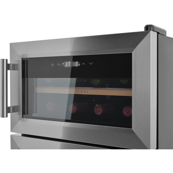 Винный шкаф-хьюмидор ZUGEL ZTH80DX Dual Zone