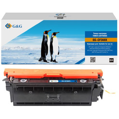 Картридж лазерный G&G GG-CF360X черный (12500стр.) для HP CLJ M553N/M553DN/M553X/M577C/M577Z/M577F/M577DN