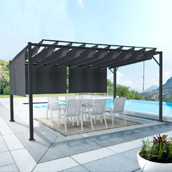 Шатер Springhouse Valencia с 4-мя маркизами SAG38 (графит)