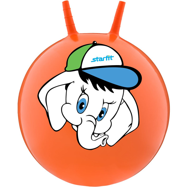 Фитбол Starfit GB-401 45 см с рожками (оранжевый)
