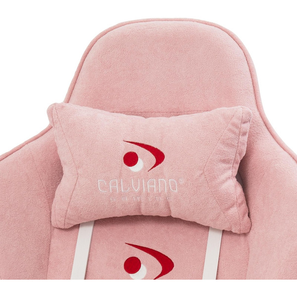 Вибромассажное кресло Calviano Avanti Ultimato (pink fabric)