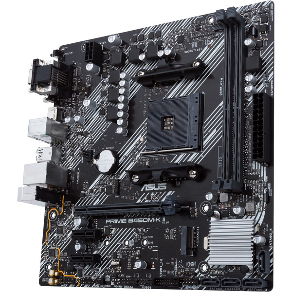 Материнская плата ASUS Prime B450M-K II