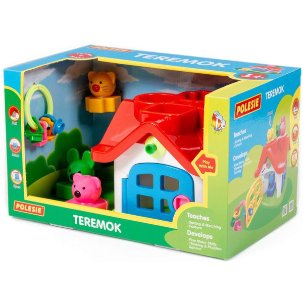 Сортер Полесье Логический теремок 9142 (в коробке)