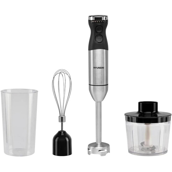 Блендер Hyundai HYB-H3824 серебристый/черный