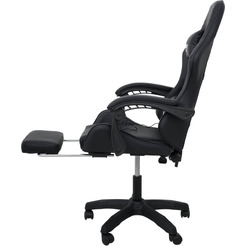 Вибромассажное кресло Calviano 1584 (черное PU)