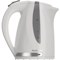 Электрический чайник Maxvi KE1701P (белый/серый)