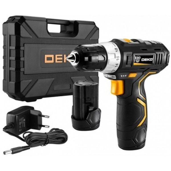 Дрель-шуруповерт Deko GCD12DU3 SET 3 (063-4097)