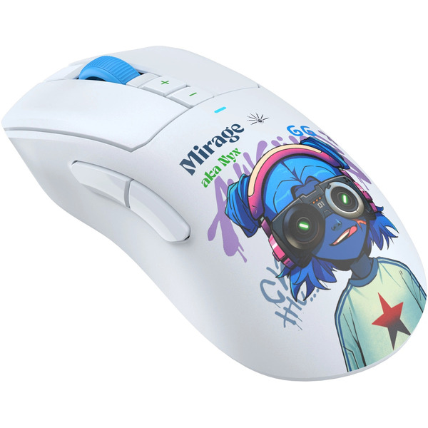 Мышь A4TECH BLOODY R73 Pro белый/рисунок