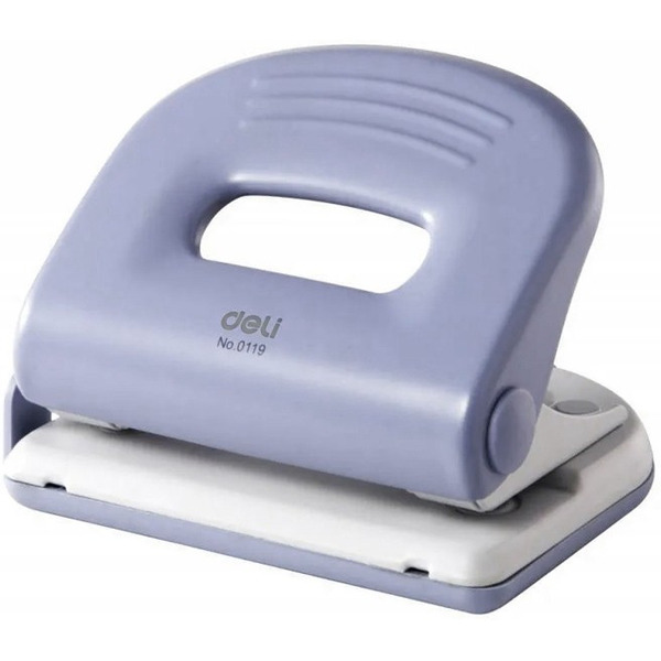 Дырокол Deli Pro 0119 25 листов (голубой)