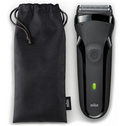Электробритва Braun Series 3 301s Black + чехол