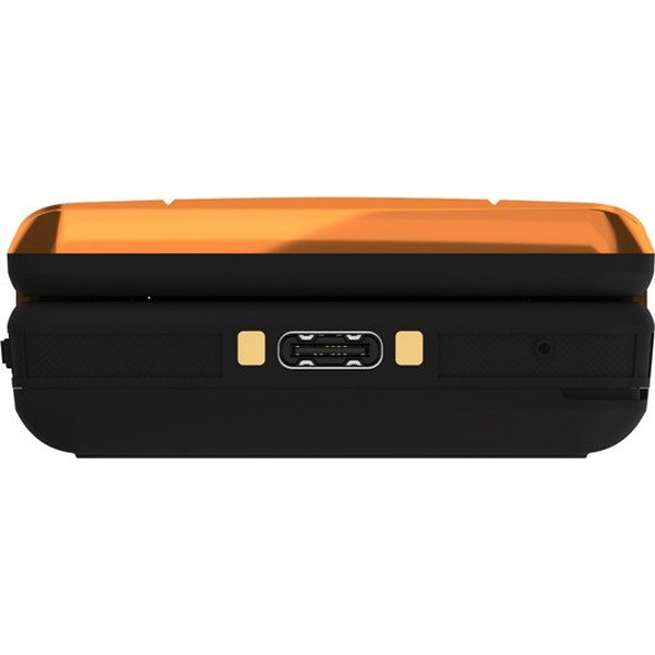 Кнопочный телефон Maxvi E11ds (черный/золотистый)