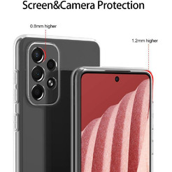 Бампер Bingo TPU 2.0mm для SAMSUNG A73 5G Белый