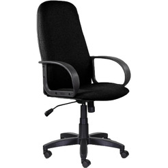 Кресло Brabix Praktik EX-279 (ткань/кожзам, черный)