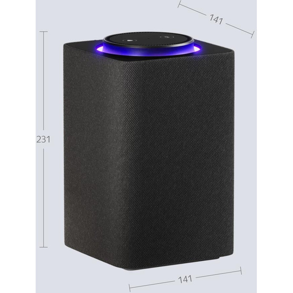 Умная колонка Яндекс Станция Макс с Алисой и Zigbee (YNDX-00053K) графит