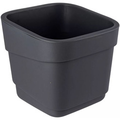 Горшок Полимербыт Hills 4397605 (серый)