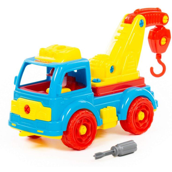 Конструктор Полесье 84828 Автомобиль-эвакуатор