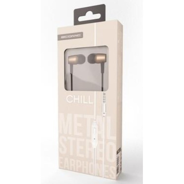 Наушники с микрофоном ATOMIC CHILL (шампань)