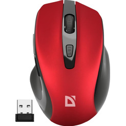 Мышь Defender Prime MB-053 (красный)