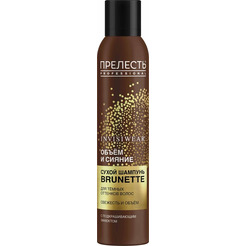 Шампунь сухой ПРЕЛЕСТЬ PRO Inwisiwear для волос подкрашивающий для брюнеток 200 мл