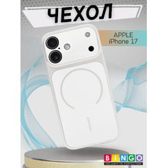 Бампер Bingo AG Magnetic APPLE iPhone 17 Серебристый