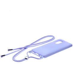 Бампер Bingo Lanyard для Samsung Galaxy A32 (фиолетовый)