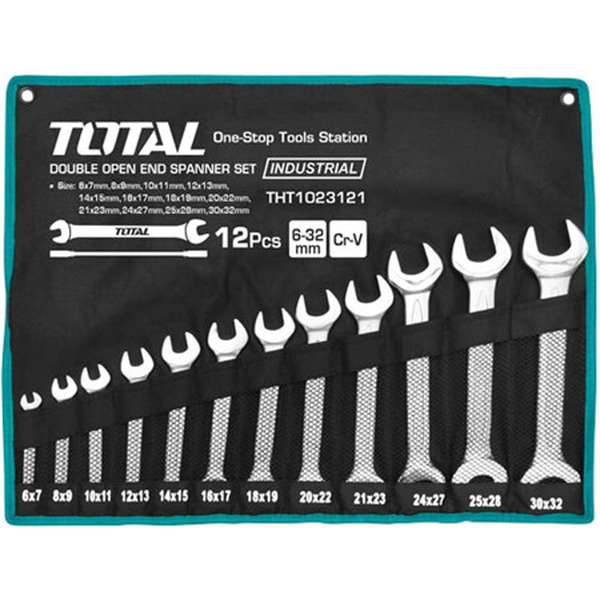 Набор гаечных ключей Total THT1023121